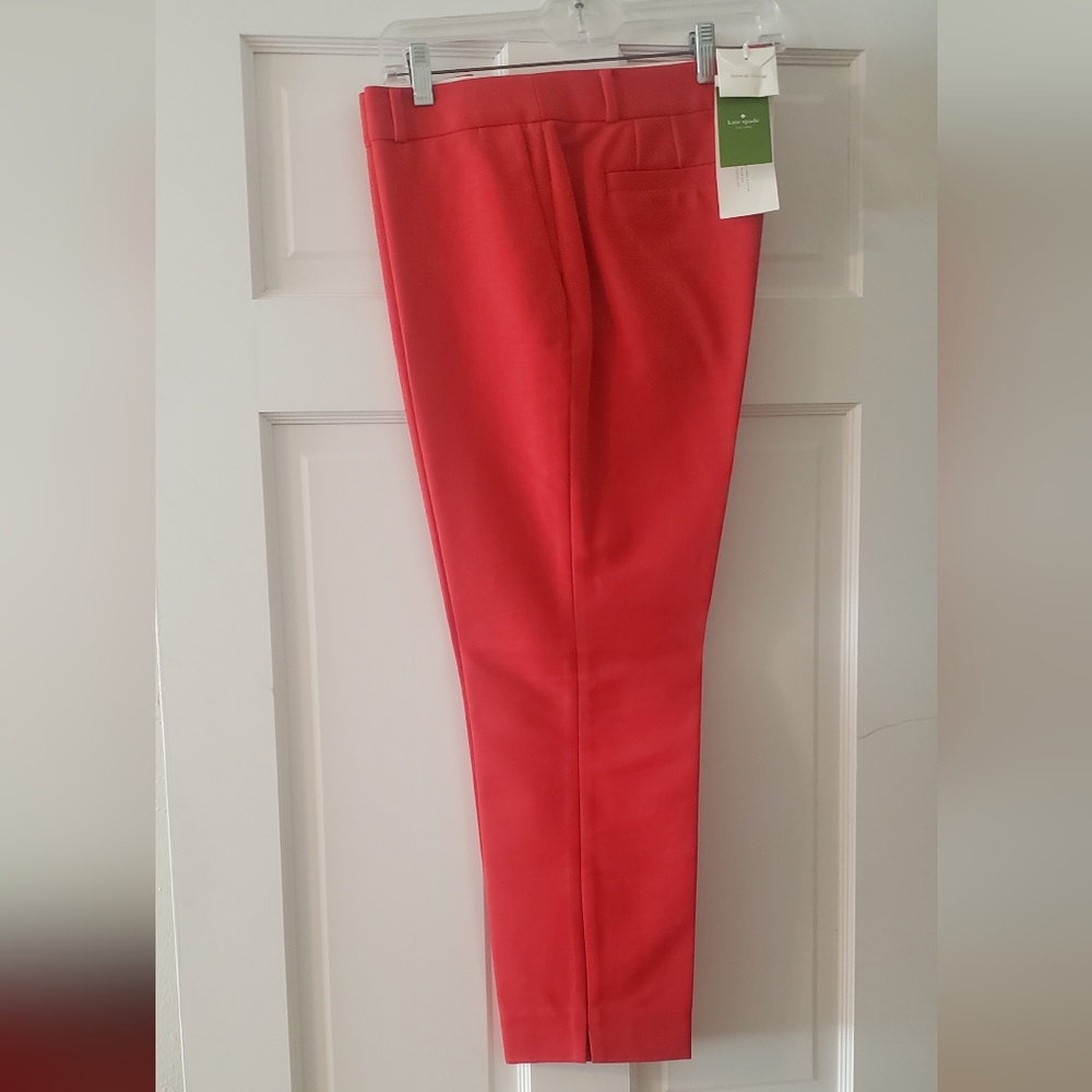 kate spade Red Ankle Pants